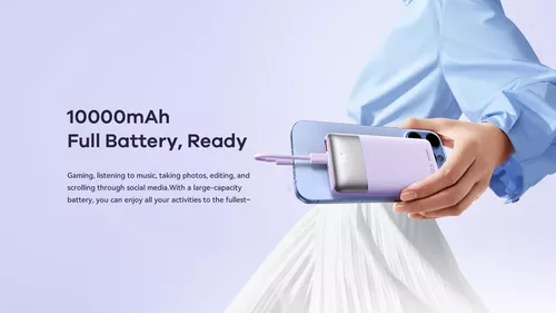 купить Аккумулятор внешний USB (Powerbank) Remax RPP-5 10KmAh PD+QC 20W+22,5W Far Peak Blue в Кишинёве 