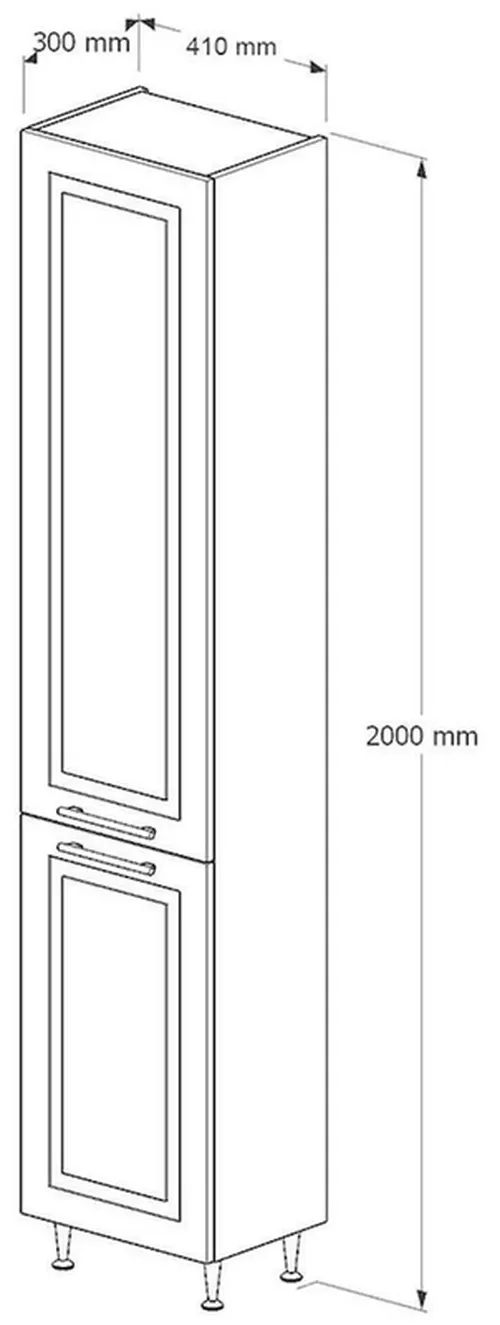 купить Шкаф-пенал miscellaneous SANTI Bej St. в Кишинёве 