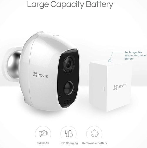 купить Камера наблюдения EZVIZ CS-C3A-B0-1C2WPMFBR (MiniTrooper 2mpx 2.2mm) Wi-Fi в Кишинёве 