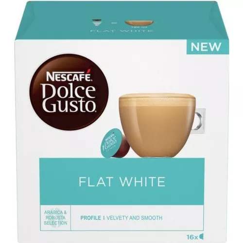 купить Кофе Nescafe Dolce Gusto Flat White 187,2g (16 capsule) в Кишинёве 