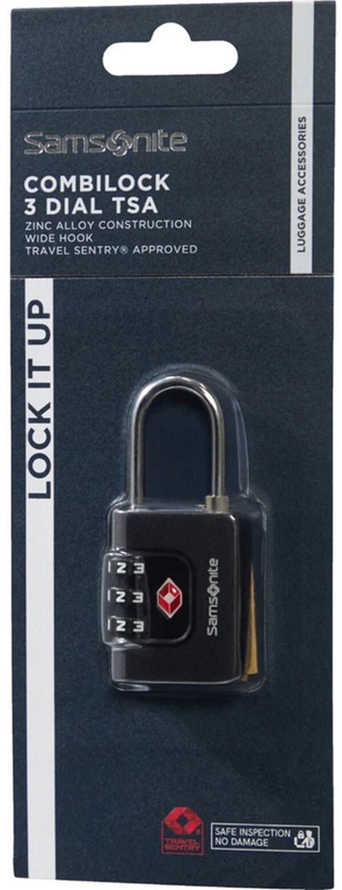 cumpără Accesoriu pentru bagaje Samsonite Ta Revolution Combilock 3 Dial TSA Negru (155577/1041) în Chișinău 