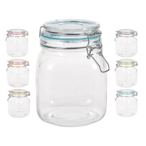 cumpără Container alimentare Excellent Houseware 41420 1l, 14cm, зажимная крышка în Chișinău 