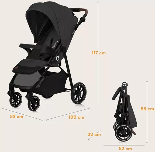 купить Детская коляска Lionelo Emma One Grey Stone в Кишинёве 