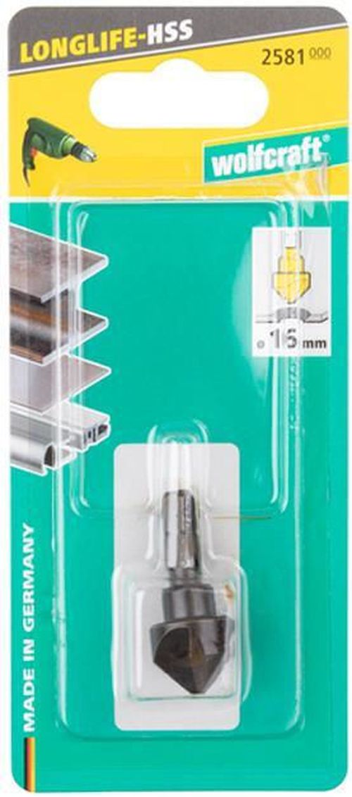 cumpără Set de tubulare, bite, duze Wolfcraft 2581000 Zencuitor HSS, tija hexagonala 16mm în Chișinău 