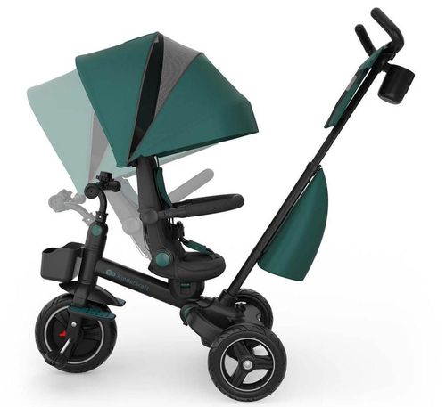 купить Велосипед-коляска KinderKraft Spinstep 2 Plus Green (KRSPST02GREPL00) в Кишинёве 
