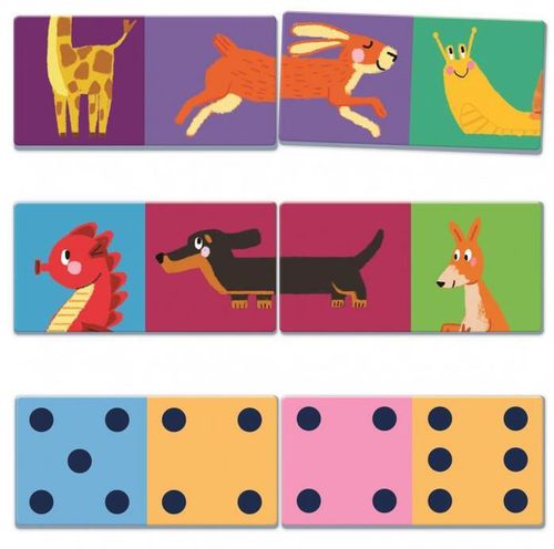 cumpără Puzzle Agerino 1024-50360 Agerino Domino Numere si litere în Chișinău 