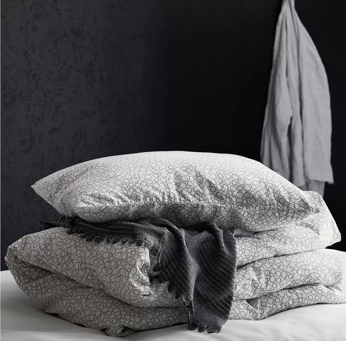 купить Домашний текстиль Ikea Tjarblomster 150x210 (Gri) в Кишинёве 