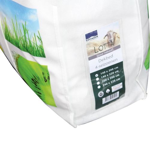 купить Одеяло Polydaun 1PWLO02140220 Lotta wol dekbed 140x220 White в Кишинёве 
