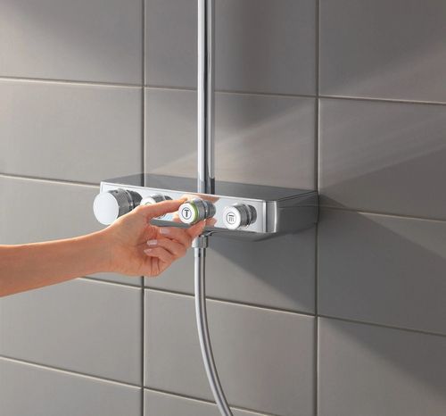 cumpără Panou de duș Grohe Euphoria Smartcontrol termostatata 310 si Palarie Sguare 26508000 în Chișinău 