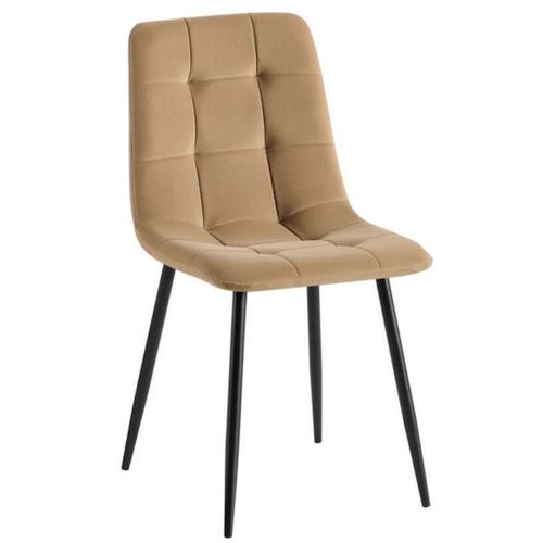 купить Стул Interdepo TED new, Dark Beige Velvet 20A17BLK-05 в Кишинёве 