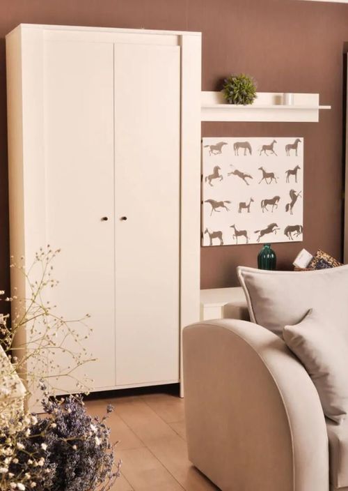 cumpără Dulap Fabrik Home Belford (950x506x1970) белый ясень în Chișinău 