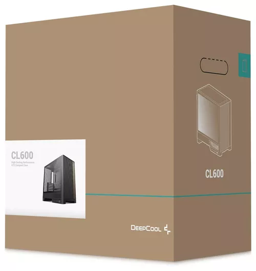 купить Корпус для ПК Deepcool CL600 Black в Кишинёве 