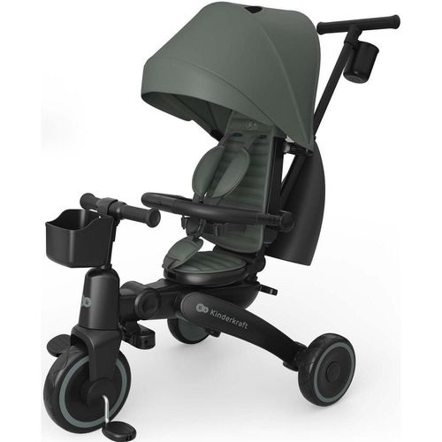 купить Велосипед-коляска KinderKraft KRJAZZ03GRE0000 Jazz 3 Green в Кишинёве 