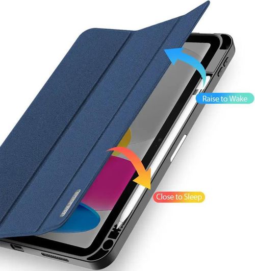 cumpără Husă p/u tabletă Dux Ducis Apple iPad 10 (2022) / 11 (2025) DOMO, Blue în Chișinău 