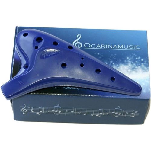 купить Духовой инструмент Thomann 12H Ocarina C3 dark blue в Кишинёве 