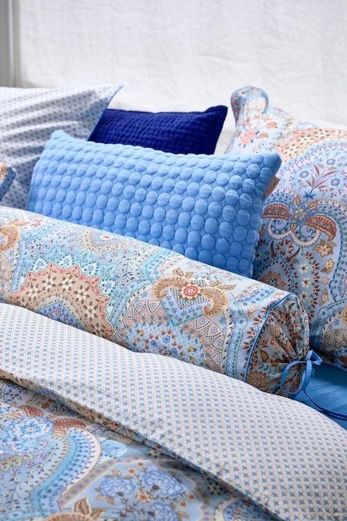 cumpără Set de perne si plapume Pip Studio 329626 Fill in the dots Cushion 40x60 Blue în Chișinău 
