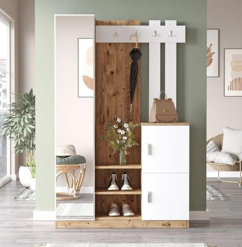 cumpără Mobilă pentru antreu Trendy DD7-AW, 113x179x37cm (GTR001390) în Chișinău 