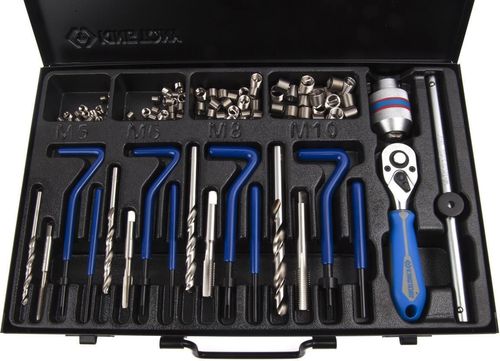 купить Набор ручных инструментов King Tony 11311MQ набор для восстановления резьбы M5×0.8, M6×1.0, M8×1.25, M10×1.5 в Кишинёве 
