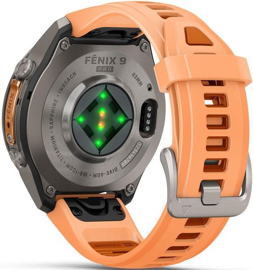 cumpără Ceas inteligent Garmin Fenix 9 Pro, 43mm, inReach,Ti w/Shl/Atm band (010-04335-01) în Chișinău 