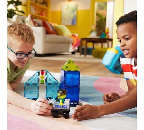 купить Конструктор miscellaneous 252020MT Magna-Tiles Police Patrol Set 20pcs в Кишинёве 