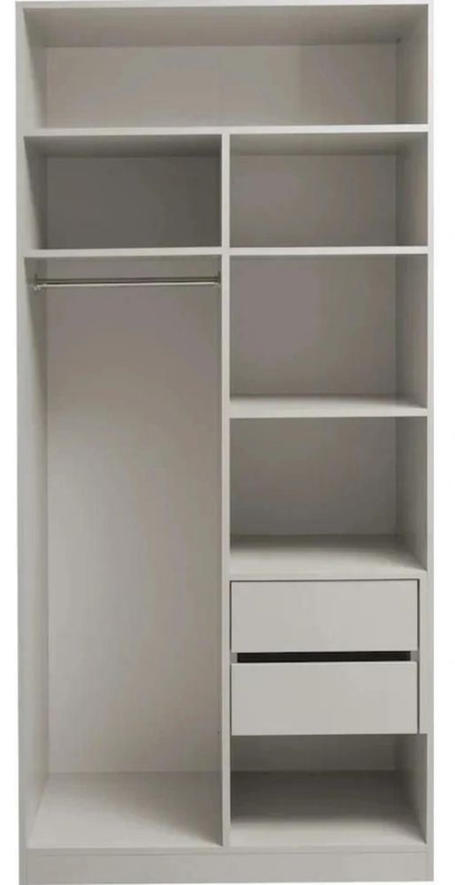 cumpără Dulap Mashtab 12249 FLEXO M3 cashmere uși Gri 1000x530x2200 în Chișinău 