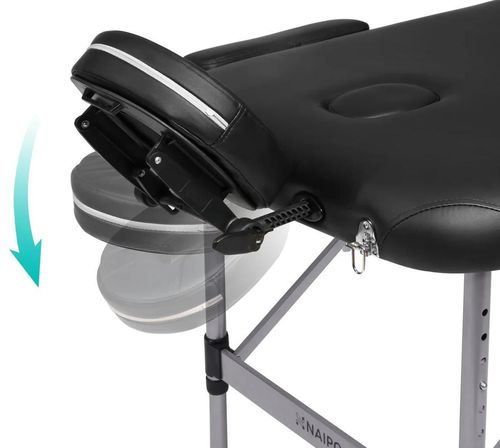 cumpără Masă de masaj Naipo MGBC-301H Black 3 fold ,Aluminum Feet în Chișinău 