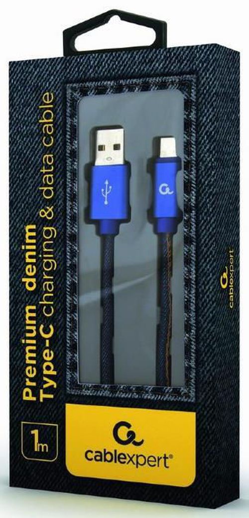 cumpără Cablu telefon mobil Cablexpert CC-USB2J-AMCM-1M-BL în Chișinău 