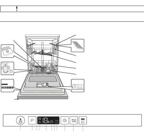 купить Встраиваемая посудомоечная машина Whirlpool WRIC3C26 в Кишинёве 