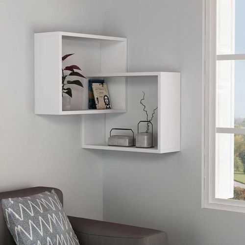 купить Полка декоративная Trendy Inel-alb 68x68x60cm (GTR005373) в Кишинёве 
