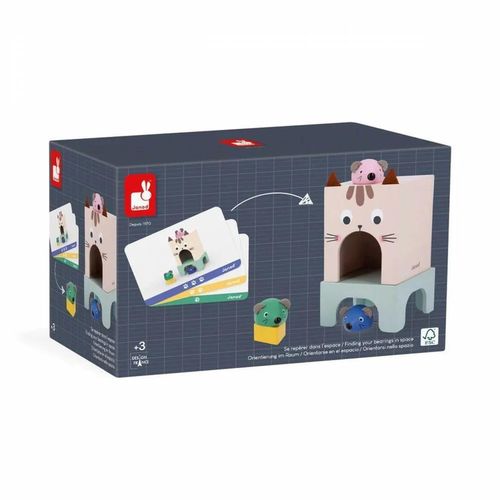 купить Игрушка Janod J05078 Joc Pisica si Soarecele в Кишинёве 