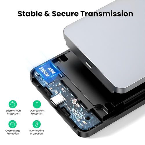 cumpără Boxe exterioare HDD Ugreen 70498 CM300 2.5" SATA HDD / SSD Enclosure 6Gbps USB 3.0 în Chișinău 