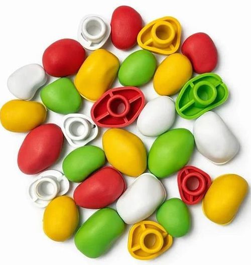 купить Коврик игровой Ortek 13040 Коврик-пазл массажный, 8 элементов в Кишинёве 