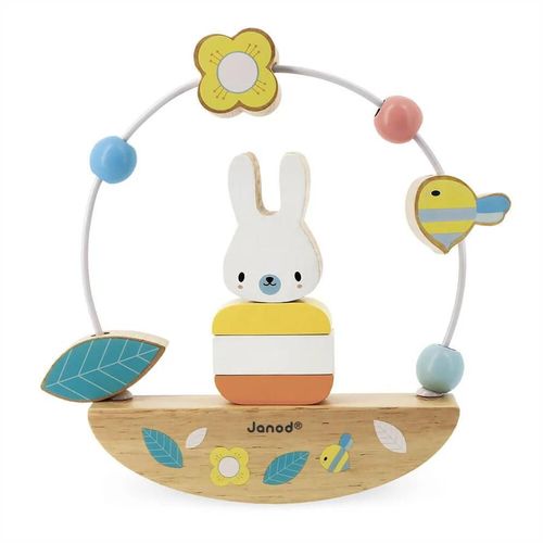 купить Развивающая доска Janod J05149 Educational game Rabbit в Кишинёве 