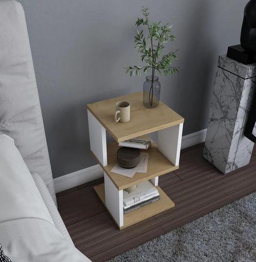 купить Тумбочка Trendy Carter, StejarAlb, 30x49x30cm в Кишинёве 