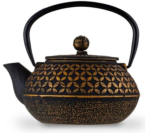 купить Чайник заварочный Konighoffer Hanako 0.8L Gold/Black в Кишинёве 