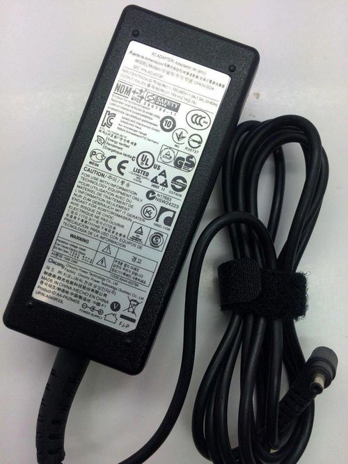 купить AC Adapter Charger For Samsung 19V-2.1A (40W) Round DC Jack 3.0*1.0mm Original в Кишинёве 