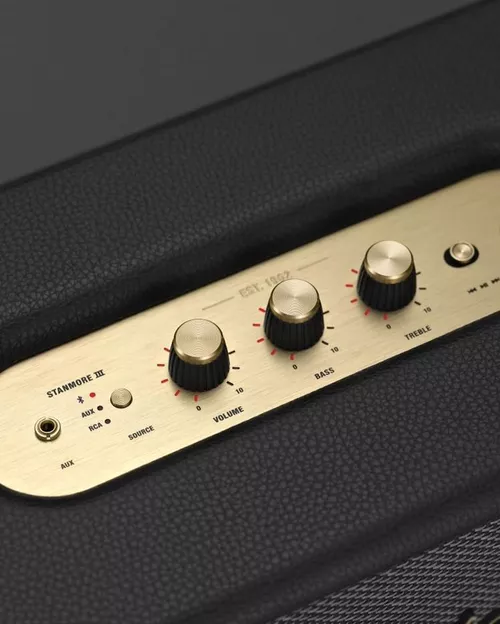 купить Колонка портативная Bluetooth Marshall Stanmore III Black в Кишинёве 