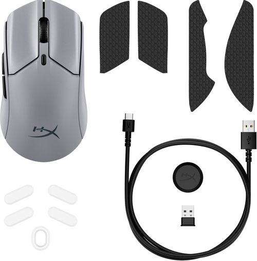 cumpără Mouse gaming HyperX A1KY5AA, Pulsefire Haste 2 Pro Gray (Wireless) în Chișinău 