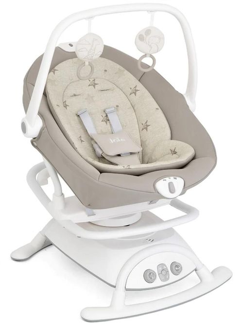 купить Детское кресло-качалка Joie W1604BCCST000 2in1 Șansa Cosmo Tan, rotativ в Кишинёве 