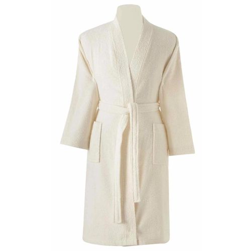 купить Домашний текстиль Tac Халат Salyaka Ekru S/M (71103335) в Кишинёве 