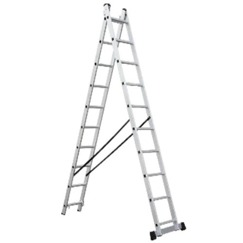 cumpără Scară Lider-Tech AC0210A Scari cu doua tronsoane, 2x10 trepte, H=4.8m, sarcina max.150kg în Chișinău 