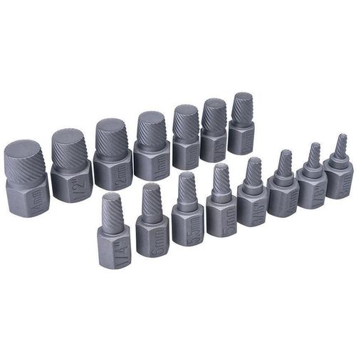 купить Набор головок, бит, насадок King Tony 11015SQ экстракторы поврежденных болтов, 15 пр. в Кишинёве 