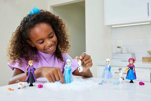 купить Кукла Barbie HMB83 Snow Color Reveal Set Surpriză Disney Frozen , 4 modele в Кишинёве 