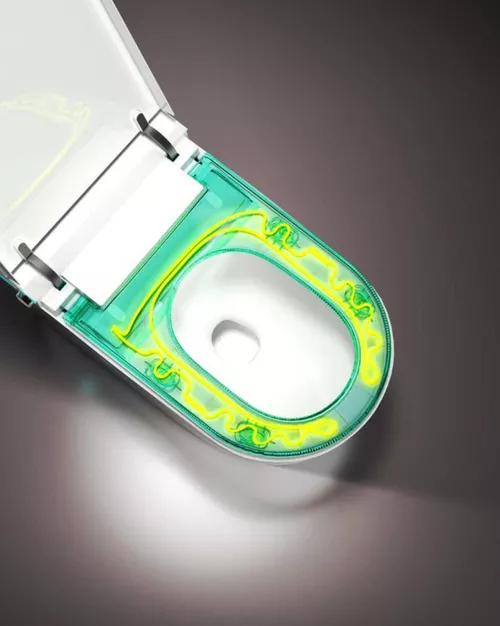 cumpără Vas WC iSink WC Inteligent, Alb (1305986) în Chișinău 