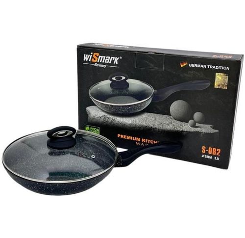 cumpără Tigaie wiSmark S-082 28cm cu capac în Chișinău 