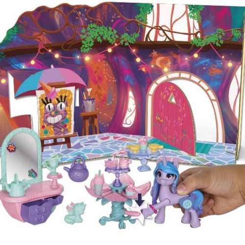 купить Игрушка miscellaneous F6112 My Little Pony: Petrecerea cu ceai a unicornului Izzy Moonbow, 20 de accesorii в Кишинёве 