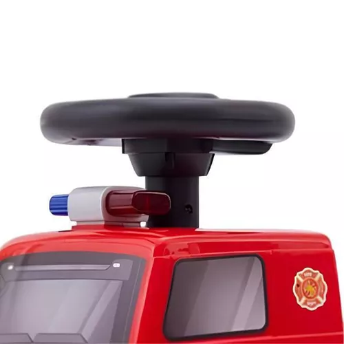 cumpără Tolocar Kids car 9010144 Red "Mercedes-Benz: Actros" cu volan muzical în Chișinău 