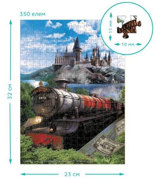 купить Головоломка Dodo 200502 Puzzle Hogwarts Express, seria Harry Potter, 350el в Кишинёве 