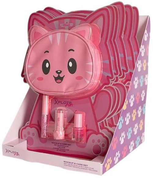 купить Набор для творчества miscellaneous 56131 Set machiaj cu gentuță Xplote Fun, Pisicuță Glam в Кишинёве 