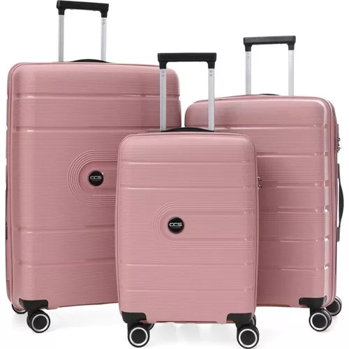 купить Чемодан CCS 5241 Set Powder в Кишинёве 